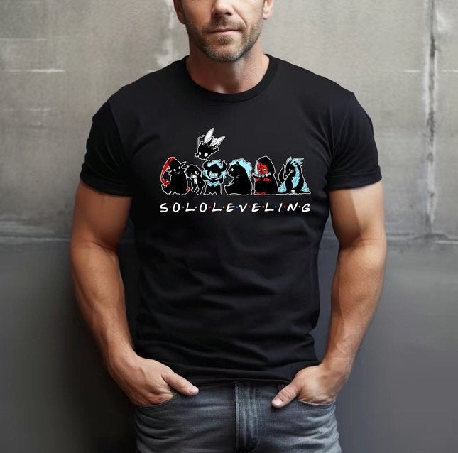 Solo Leveling God Statue Tshirt, Gift For Him/Her, Casual Tshirt, Anime Lover Tshirt