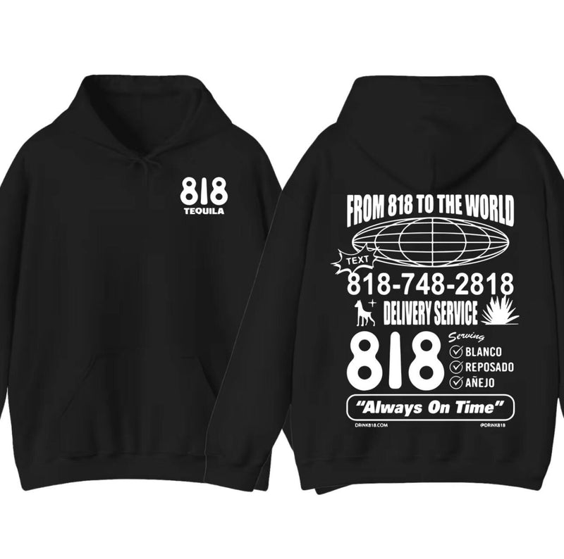 818 Tequila Hoodie, Gift for him/ her, Casual Hoodie, Gift for mom/ dad