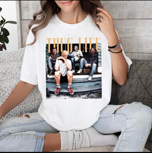 The golden Trump - Thug life Tshirt, Gift For Her/him, Casual Tshirt, trendy tshirt