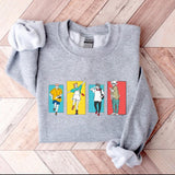 Dancing Anime Crewneck, My best friend Sweatshirt, Casual crewneck, gift for him/her, gift for mom/dad