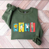 Dancing Anime Crewneck, My best friend Sweatshirt, Casual crewneck, gift for him/her, gift for mom/dad