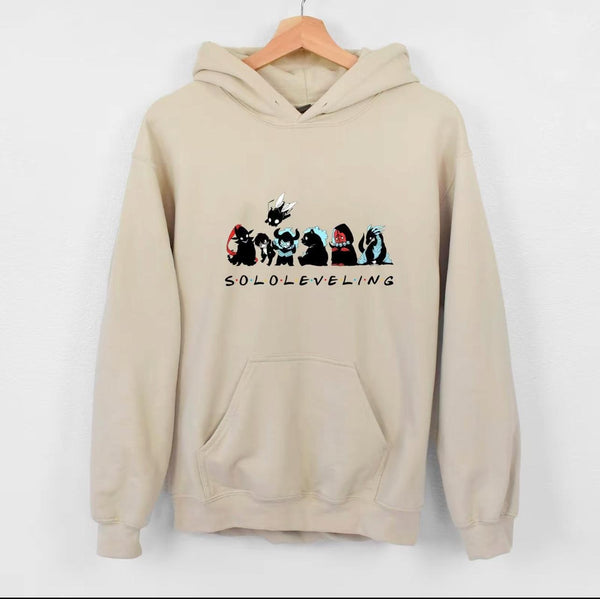 Solo Leveling Hoodie, Gift for him/ her, Casual Hoodie, Birthday Gift idea for Anime lover